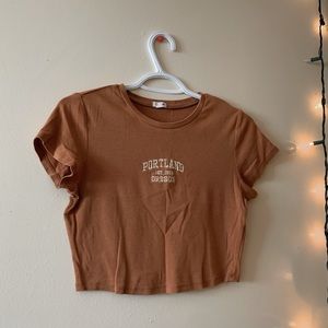 portland oregon cotton tee